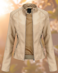 Calista – Elegant Leather Jacket