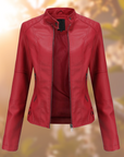 Calista – Elegant Leather Jacket