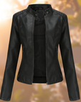 Calista – Elegant Leather Jacket