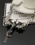 Captive Flying Dragon Necklace