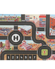 Car Adventure - Magic City Playmat - City Car Play Mat