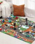 Car Adventure - Magic City Playmat - City Car Play Mat