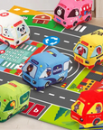 Car Playmat - Cartoon Adventures - Car Playmat