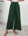 Carla - Wide Trousers with Geometric Pattern