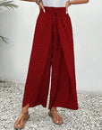 Carla - Wide Trousers with Geometric Pattern