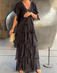 Carlijn - Elegant Maxi Dress with V-Neck