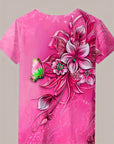 Carlisa - T-Shirt with Floral Print