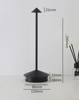 Lampe de table LED Carlyn Arrow