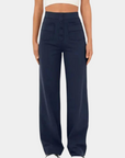 Carry - Casual comfortable high-waisted trousers for women
