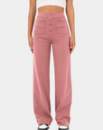 Carry - Casual comfortable high-waisted trousers for women