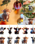 Cartoon Cow Decorative Ornament