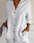 Casual Button Down Shirt for Women - Carina