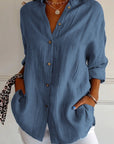 Casual Button Down Shirt for Women - Carina
