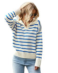 Casual Long Sleeve Polo for Women - Veronika