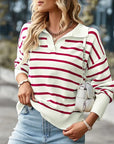 Casual Long Sleeve Polo for Women - Veronika