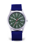Reloj casual inspirado en relojes militares