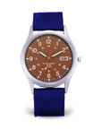 Reloj casual inspirado en relojes militares