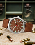 Reloj casual inspirado en relojes militares