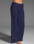 Casual linen trousers for women - Julie