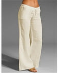 Casual linen trousers for women - Julie