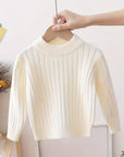 Casual roll-neck jumper for boys and girls - Aries