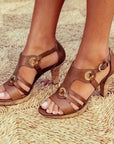 Catherine | Comfortable High-Heeled Sandals