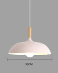 Ceiling Lamp in Scandinavian Oak - ScandiLuxe