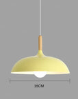 Ceiling Lamp in Scandinavian Oak - ScandiLuxe