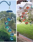 Charming Wind Chimes Hummingbird Feeder