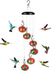 Charming Wind Chimes Hummingbird Feeder