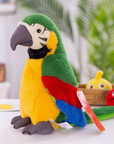 ChatterBird - Interactive Parrot Cuddly Toy with Sound
