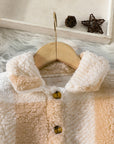 Checked Pattern Lightweight Fleece Children's Jacket - Mia