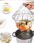 Chef Basket | Foldable Multifunctional Draining Basket