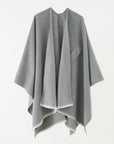 Chic Cotton Cape Poncho - Regina