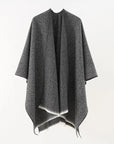 Chic Cotton Cape Poncho - Regina