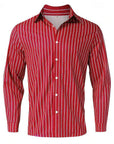 Chris - Striped Silk Shirt