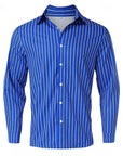 Chris - Striped Silk Shirt
