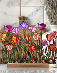 ChromaPetals - Painted Colourful Flower Pattern Decoration