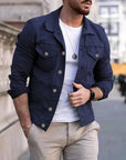 Chaqueta clásica de mezclilla para hombre - David