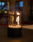 Classic Oil Lamp with Open Flame - Lumora