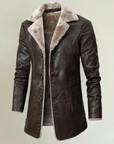 Clayton – Mid-Length Leather Jacket