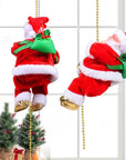 ClimbingClaus – Santa Claus climbs and plays music