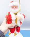 ClimbingClaus – Santa Claus climbs and plays music