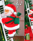 ClimbingLadder - Santa Claus Climbs the Ladder