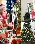 ClimbingLadder - Santa Claus Climbs the Ladder