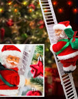 ClimbingLadder - Santa Claus Climbs the Ladder