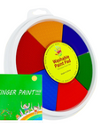 Colour Adventure - Finger-painting book for children. Creative and educational.