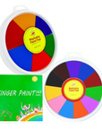 Colour Adventure - Finger-painting book for children. Creative and educational.