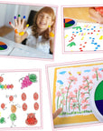 Colour Adventure - Finger-painting book for children. Creative and educational.