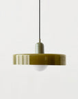 Coloured Glass Pendant Lamp - BauLume